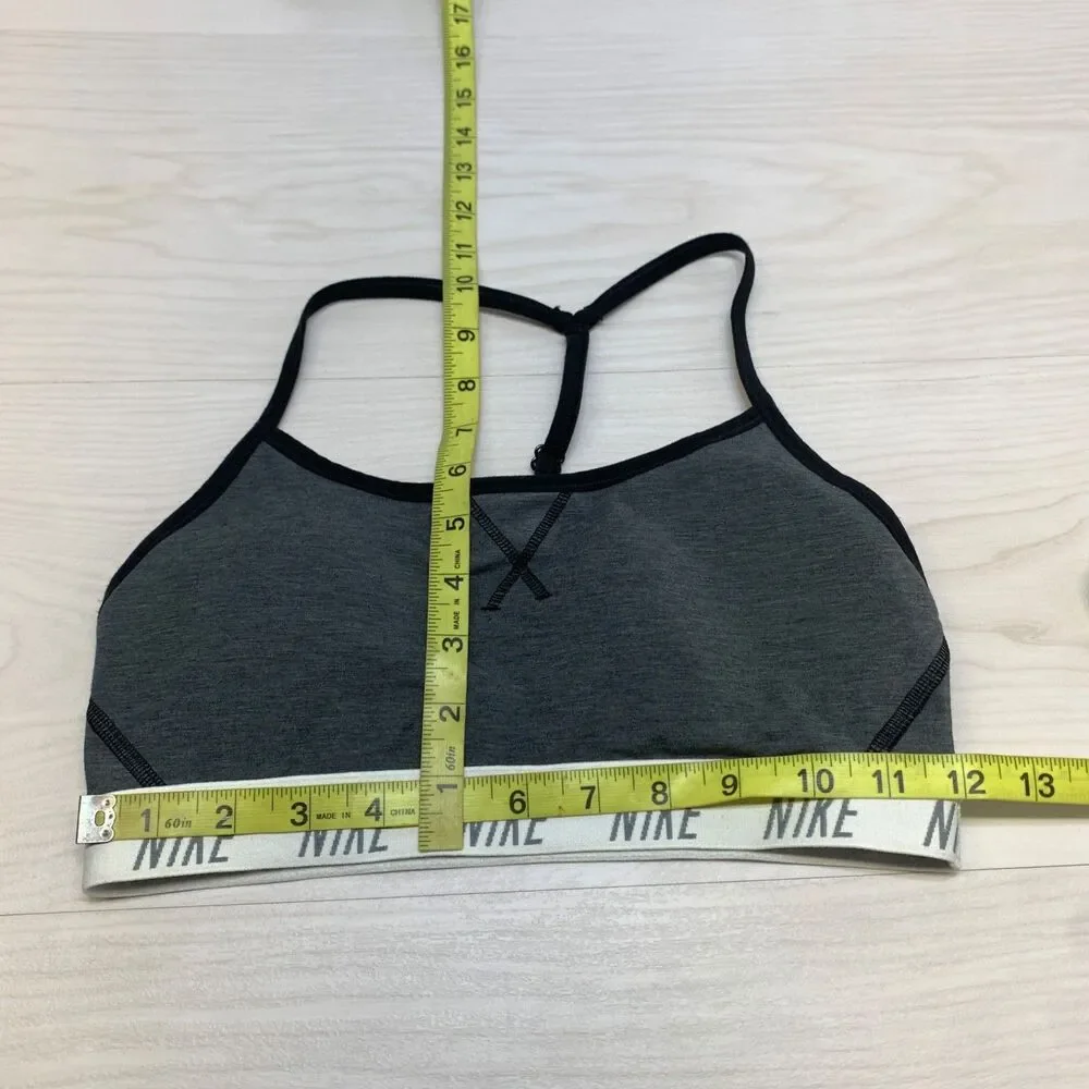 Nike Soft Bra Medium Support Padded Women's Gray Small‎